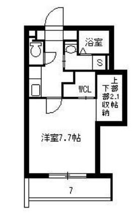 坂之上駅上 徒歩1分 1階の物件間取画像